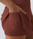 SoftlyZero™ Plush Backless Active Dress-Easy Peezy Edition - Sequoia