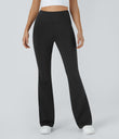 DayStretch High Waisted Pocket Flare Yoga Leggings - Black
