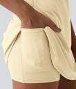 SoftlyZero™ Plush Backless Active Dress-Easy Peezy Edition - Pear Sorbet