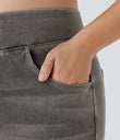 Black Iron Gray Denim
