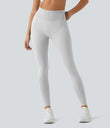 OneForm Seamless Flow High Waisted Booty Scrunch Leggings - Antarctica