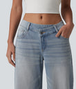 Blue Flower Denim