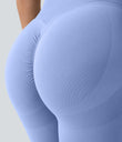 OneForm Seamless Flow High Waisted Booty Scrunch Leggings - Pale Iris
