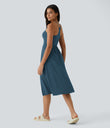 Everyday Midi Chill Dress-La Land - Majolica Blue