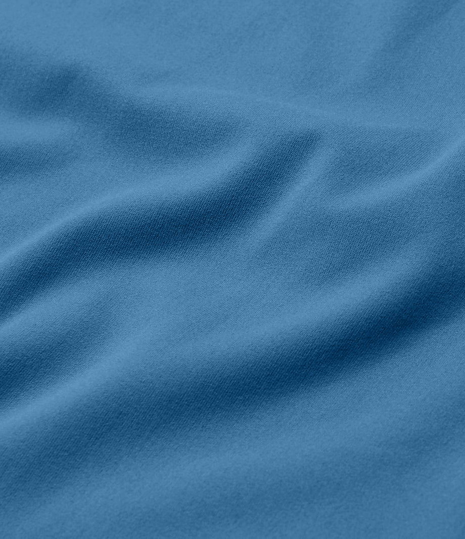 SoftlyZero™ Plush Backless Active Dress - Gloomy Blue
