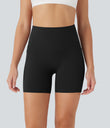 Halara UltraSculpt™ High Waisted Butt Lifting Tummy Control Pocket Shaping Training Biker Shorts 5'' - Black