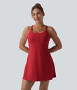 Softlyzero™ Plush Backless Active Dress-Easy Peezy Edition DD-F - Mars Red