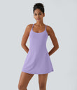 SoftlyZero™ Plush Backless Active Dress-Easy Peezy Edition - Lavender