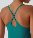 SoftlyZero™ Plush Backless Active Dress-Easy Peezy Edition - Quetzal Green