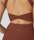 Backless Twisted Active Dress - Sequoia