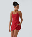 SoftlyZero™ Plush Backless Active Dress-Easy Peezy Edition - Mars Red