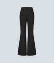 Halara Flex™ High Waisted Back Side Pocket Slight Flare Work Pants - Black