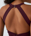 Flare Mini Dance Active Dress-Longer Length - Fig