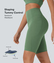 Halara UltraSculpt™ High Waisted Tummy Control Pocket Shaping Training Biker Shorts 9'' - Kashmir