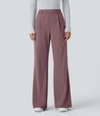 Halara Flex™ DayStretch High Waisted Pocket Work Flare Pants - Purple Sandalwood