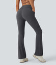 Halara UltraSculpt™ High Waisted Tummy Control Pocket Shaping Yoga Bootcut Leggings - Volcanic Ash