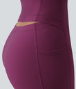 SoftlyZero™ Plush Backless Active Dress-Easy Peezy Edition - Ume Purple