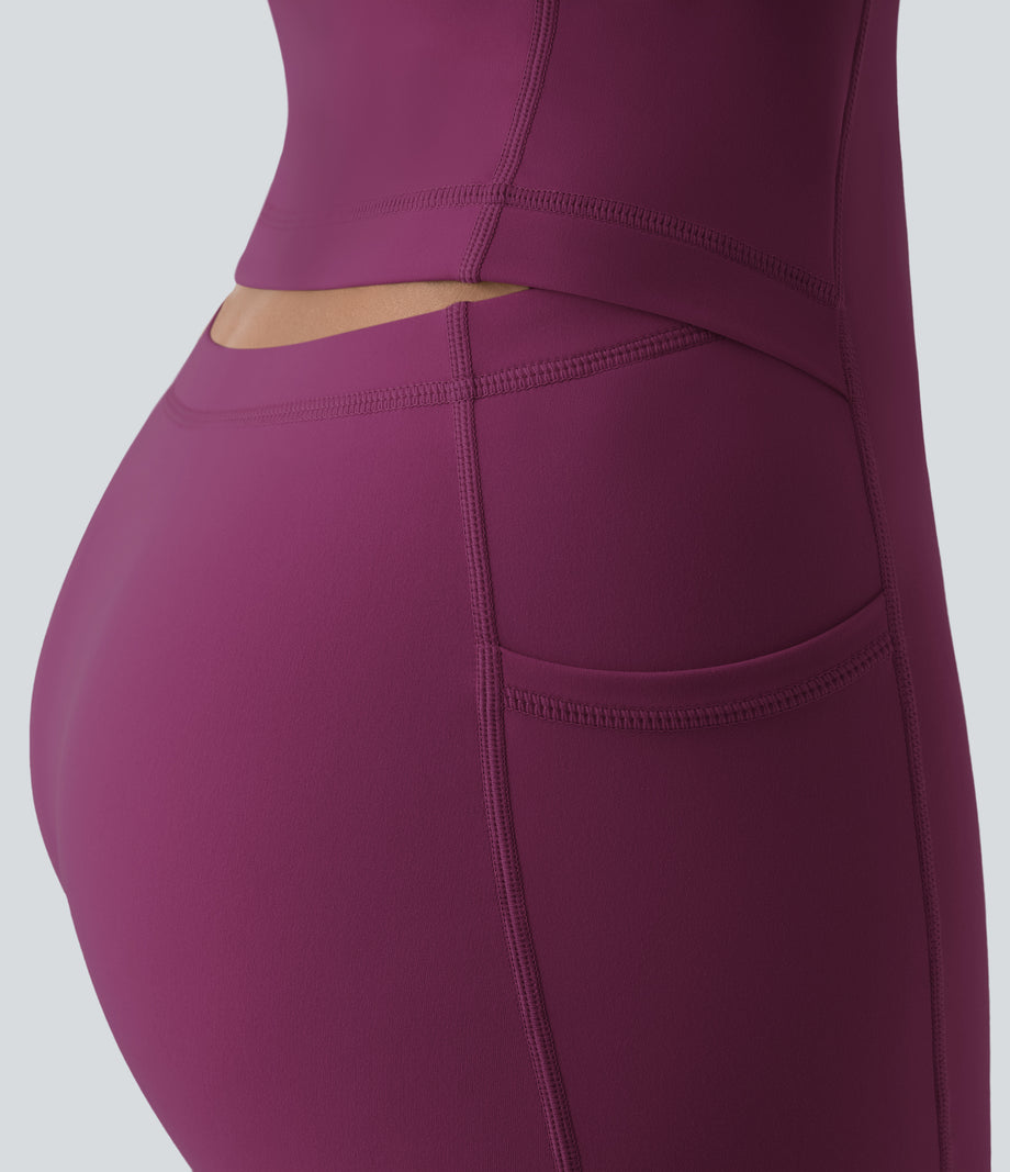 SoftlyZero™ Plush Backless Active Dress-Easy Peezy Edition - Ume Purple
