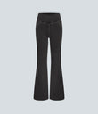 Halara Flex™ High Waisted Crossover Pocket Washed Casual Jeans - Hemp Rope Black Denim