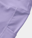 SoftlyZero™ Plush Double Straps 2-Piece Pocket Slip Dance Active Dress A-D Cups - Lavender