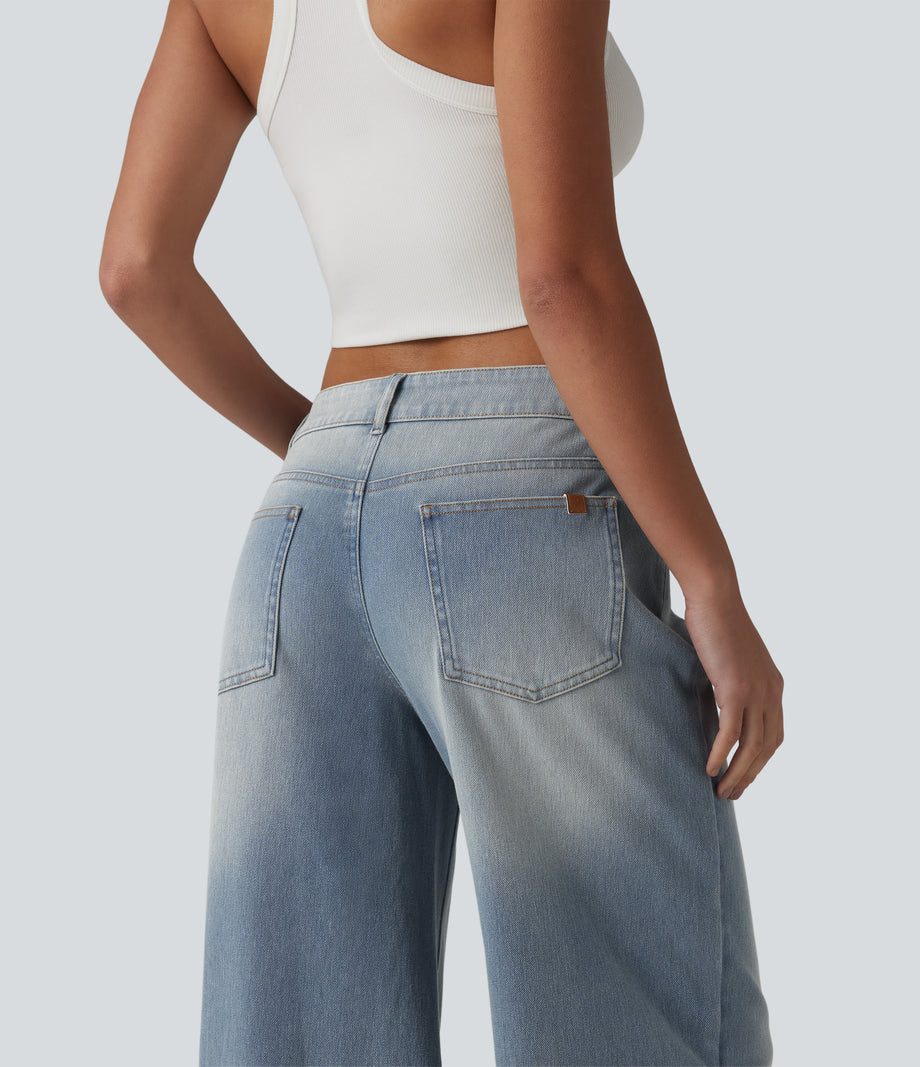 Blue Flower Denim