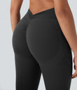 Halara UltraSculpt™ High Waisted Tummy Control Butt Lifting Ruched Pocket Shaping Yoga Leggings - Volcanic Ash