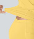 SoftlyZero™ Plush Backless Active Dress-Longer Length-Easy Peezy Edition - Crisp Yellow
