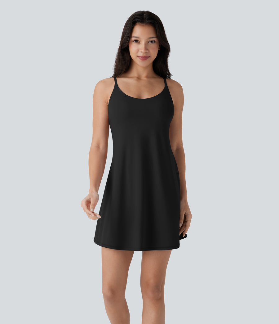 SoftlyZero™ Plush Molded Cups Low Support Dance Active Dress-Easy Peezy Edition A-D Cups