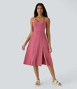 Everyday Midi Chill Dress-La Land - Begonia Rouge