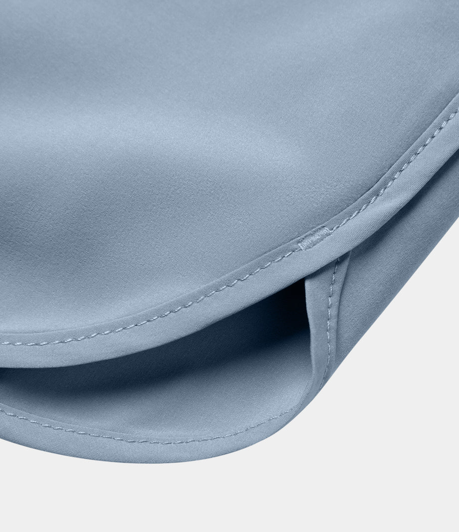 Breezeful™ High Waisted Pocket Quick Dry Casual Shorts 4" - Ballad Blue