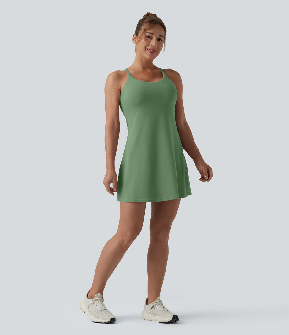 Softlyzero™ Plush Backless Active Dress-Easy Peezy Edition DD-F - Kashmir