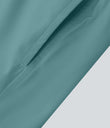 Breezeful™ High Waisted Crossover Pocket 2-in-1 Quick Dry Yoga Shorts 4" - Stone Blue