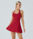 Backless Twisted Active Dress - Salsa