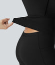 SoftlyZero™ Airy Backless Twisted Cool Touch Dance Active Dress-Easy Peezy Edition - Black