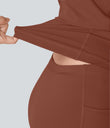 SoftlyZero™ Plush Backless Active Dress-Longer Length-Easy Peezy Edition - Sequoia