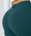 DayStretch High Waisted Zipper Pockets Solid Skinny Cargo Pants - Atlantic Deep