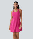 SoftlyZero™ Plush Active Dress-Longer Length-Easy Peezy Edition DD-F Cups - Fuchsia Purple