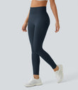 OneForm Seamless Flow High Waisted Booty Scrunch Leggings - Peacoat