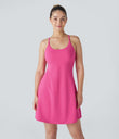 SoftlyZero™ Plush Backless Active Dress-Longer Length-Easy Peezy Edition - Fuchsia Purple