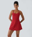 SoftlyZero™ Plush Backless Active Dress-Easy Peezy Edition - Mars Red