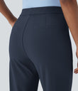 Halara Flex™ DayStretch High Waisted Pocket Ankle Length Tapered Work Pants - Midnight Blue