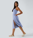 Everyday Midi Chill Dress-La Land - Blue Heron