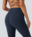 Halara UltraSculpt™ High Waisted Tummy Control Pocket Shaping Yoga Bootcut Leggings - Carbon