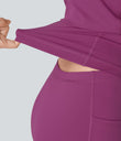 SoftlyZero™ Plush Backless Active Dress-Longer Length-Easy Peezy Edition - Ume Purple