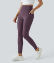 Halara UltraSculpt™ High Waisted Tummy Control Pocket Shaping Training Leggings - Night's Purple