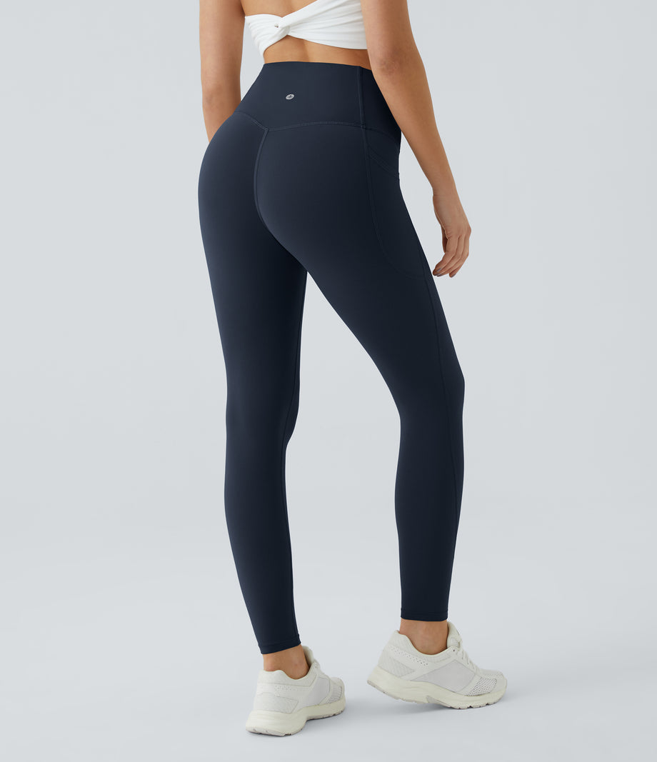 Halara UltraSculpt™ High Waisted Tummy Control Pocket Shaping Training Leggings - Carbon