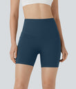 Halara UltraSculpt™ High Waisted Butt Lifting Tummy Control Pocket Shaping Training Biker Shorts 5'' - Majolica Blue