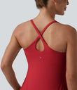 Softlyzero™ Plush Backless Active Dress-Easy Peezy Edition DD-F - Mars Red