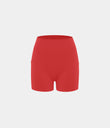 SoftlyZero™ Plush Double Straps 2-Piece Pocket Slip Dance Active Dress A-D Cups - Poinsettia