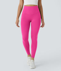 Halara UltraSculpt™ High Waisted Butt Lifting Tummy Control Pocket Shaping Workout Leggings - Pink Power